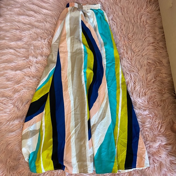 Truly 4 you Multicolored Maxi Skirt Size: 2X - Picture 4 of 4